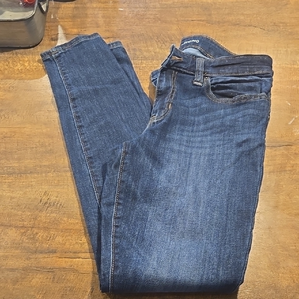 GAP Women's Skinny Jeans - Dark Blue